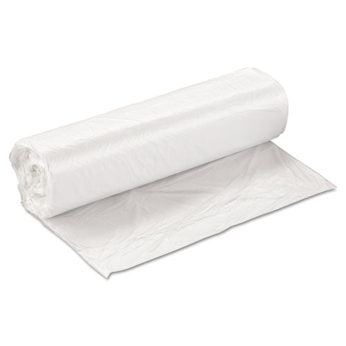 High-density Commercial Can Liners Value Pack, 30 Gal, 9 Microns, 30" X 36", Natural, 25 Bags/roll, 20 Rolls/carton