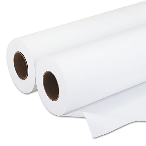 Amerigo Wide-format Paper, 3" Core, 20 Lb Bond Weight, 18" X 500 Ft, Smooth White, 2/pack