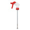 General Purpose Trigger Sprayer, 8.13" Tube, Fits 24 Oz Bottles, Red/white, 24/carton