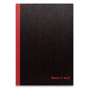 Hardcover Casebound Notebooks, Scribzee Compatible, 1-subject, Wide/legal Rule, Black Cover, (96) 9.75 X 6.75 Sheets