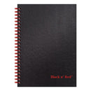 Hardcover Twinwire Notebooks, Scribzee Compatible, 1-subject, Wide/legal Rule, Black Cover, (70) 8.25 X 5.88 Sheets