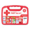 All-purpose First Aid Kit, 160 Pieces, Plastic Case