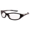 V40 Hellraiser Safety Glasses, Black Frame, Clear Lens