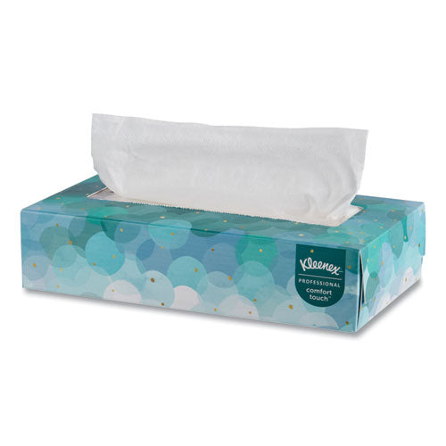 White Facial Tissue For Business, 2-ply, White, Pop-up Box, 100 Sheets/box