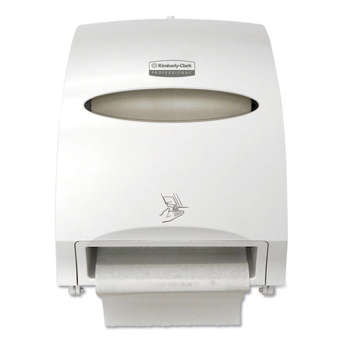 Electronic Towel Dispenser, 12.7 X 9.57 X 15.76, White