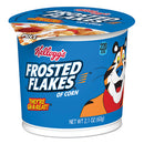 Breakfast Cereal, Frosted Flakes, Single-serve 2.1 Oz Cup, 6/box