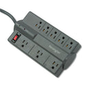 Guardian Premium Surge Protector, 8 Ac Outlets, 6 Ft Cord, 1,080 J, Gray