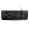 Pro Fit Usb Washable Keyboard, 104 Keys, Black