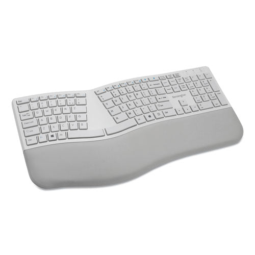 Pro Fit Ergo Wireless Keyboard, 18.98 X 9.92 X 1.5, Gray