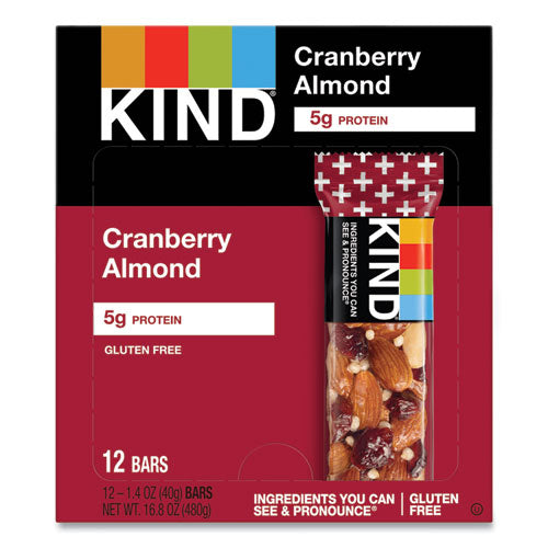 Plus Nutrition Boost Bar, Cranberry Almond And Antioxidants, 1.4 Oz, 12/box