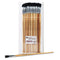 Long Handle Easel Brush, Size 12, Natural Bristle, Flat Profile, 12/pack