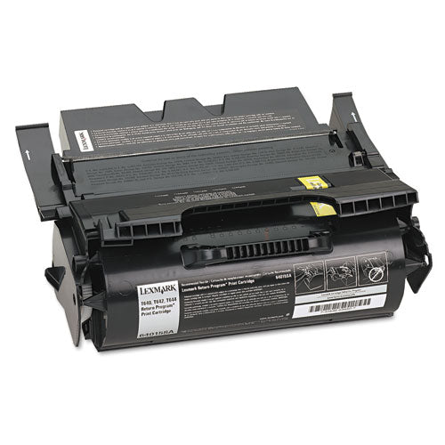 64015sa Return Program Toner, 6,000 Page-yield, Black