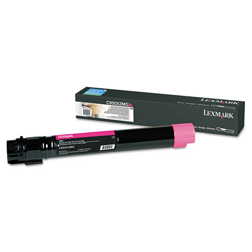 C950x2mg Extra High-yield Toner, 22,000 Page-yield, Magenta