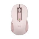 Signature M650 Wireless Mouse, Medium, 2.4 Ghz Frequency, 33 Ft Wireless Range, Right Hand Use, Rose