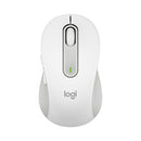 Signature M650 For Business Wireless Mouse, Large, 2.4 Ghz Frequency, 33 Ft Wireless Range, Right Hand Use, Off White