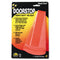 Giant Foot Doorstop, No-slip Rubber Wedge, 3.5w X 6.75d X 2h, Safety Orange