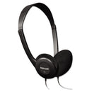 Hp-100 Headphones, 4 Ft Cord, Black