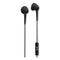 Jelleez Earbuds, 4 Ft Cord, Black