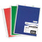 Spiral Notebook, 5-subject, Medium/college Rule, Randomly Assorted Cover Color, (200) 11 X 8 Sheets