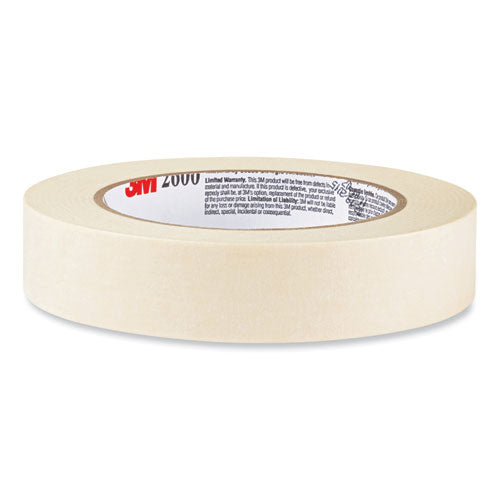 Economy Masking Tape, 3" Core, 0.7" X 60.1 Yds, Tan