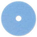 Hi-performance Burnish Pad 3050, 20" Diameter, Sky Blue, 5/carton