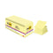 Pop-up 3 X 3 Note Refill, Cabinet Pack, 3" X 3", Canary Yellow, 90 Sheets/pad, 18 Pads/pack