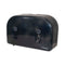 Valay Plastic Mini Jumbo Bath Tissue Dispenser, Two Rolls, 9.75 X 15.87 X 5.25, Black