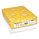 Classic Laid Stationery, 93 Bright, 24 Lb Bond Weight, 8.5 X 11, Avon White, 500/ream