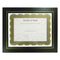 Leatherette Document Frame, 8.5 X 11, Black, Pack Of Two