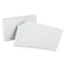 Unruled Index Cards, 5 X 8, White, 100/pack