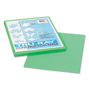 Tru-ray Construction Paper, 76 Lb Text Weight, 9 X 12, Festive Green, 50/pack