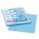 Tru-ray Construction Paper, 76 Lb Text Weight, 9 X 12, Sky Blue, 50/pack