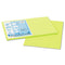 Tru-ray Construction Paper, 76 Lb Text Weight, 12 X 18, Brilliant Lime, 50/pack