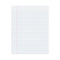 Composition Paper, 8.5 X 11, Wide/legal Rule, 500/pack