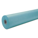 Rainbow Duo-finish Colored Kraft Paper, 35 Lb Wrapping Weight, 36" X 1,000 Ft, Aqua