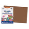 Sunworks Construction Paper, 50 Lb Text Weight, 12 X 18, Brown, 50/pack