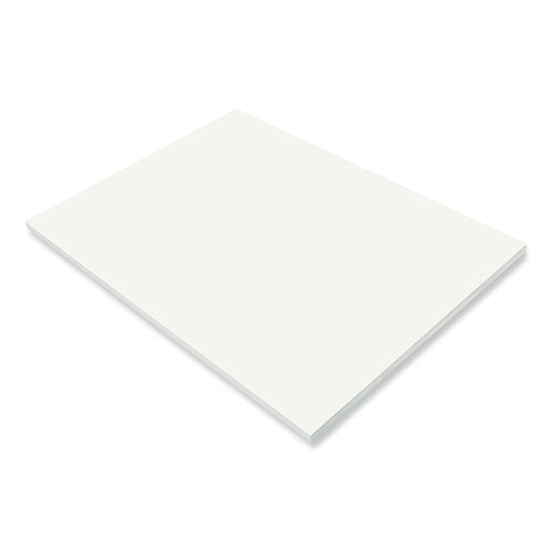 Sunworks Construction Paper, 50 Lb Text Weight, 18 X 24, White, 50/pack