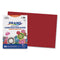 Sunworks Construction Paper, 50 Lb Text Weight, 12 X 18, Holiday Red, 50/pack