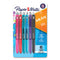 Inkjoy Gel Pen, Retractable, Medium 0.7 Mm, Assorted Ink And Barrel Colors, 6/pack