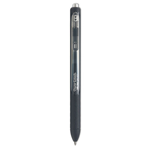 Inkjoy Gel Pen, Retractable, Medium 0.7 Mm, Black Ink, Black Barrel, 36/pack