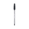 Inkjoy 50st Ballpoint Pen, Stick, Medium 1 Mm, Black Ink, Clear Barrel, Dozen