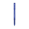 Write Bros. Grip Ballpoint Pen, Stick, Medium 1 Mm, Blue Ink, Blue Barrel, Dozen