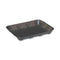 Supermarket Tray, #4d, 9.58 X 7.08 X 1.25,  Black, Foam, 400/carton