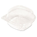 Clearview Smartlock Hinged Lid Container, Hoagie Container, 11 Oz, 5.25 X 5.25 X 2.5, Clear, Plastic, 375/carton