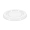 Plastic Portion Cup Lid, Fits 1.5 Oz To 2.5 Oz Cups, Clear, 100/pack, 24 Packs/carton