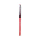 Energel Rtx Gel Pen, Retractable, Medium 0.7 Mm, Black Ink, Red/white/blue Barrel, 5/pack