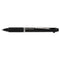 Energel 2s Multi-color Gel Pen/pencil, Retractable, Medium 0.5 Mm, Black/red Ink, Black Barrel