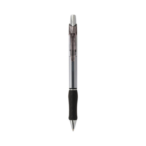 R.s.v.p. Super Rt Ballpoint Pen, Retractable, Medium 0.7 Mm, Black Ink, Black Barrel, Dozen