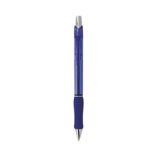 R.s.v.p. Super Rt Ballpoint Pen, Retractable, Medium 0.7 Mm, Blue Ink, Blue Barrel, Dozen