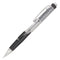 Twist-erase Click Mechanical Pencil, 0.7 Mm, Hb (#2.5), Black Lead, Black Barrel